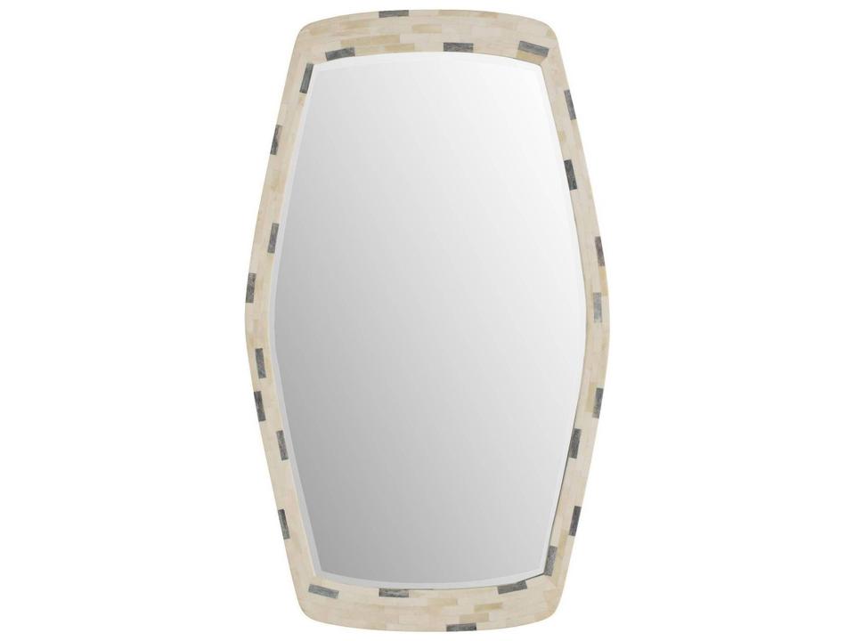 White Gray Wall Mirror Vertical