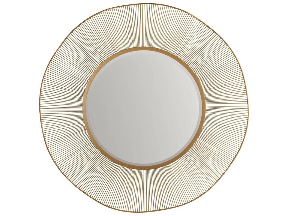 Gold Wall Mirror Round