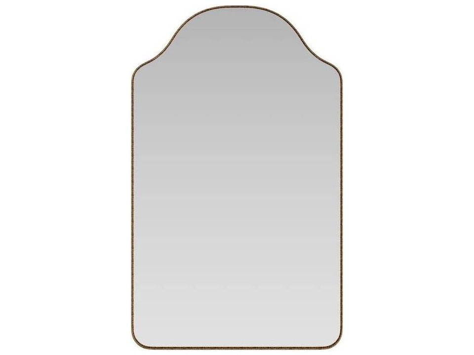Ayers Mirror Tall Antique Brass