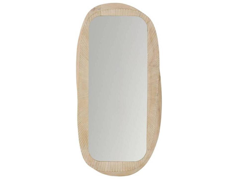 Juni Whitewash Mango Wood Floor Mirror