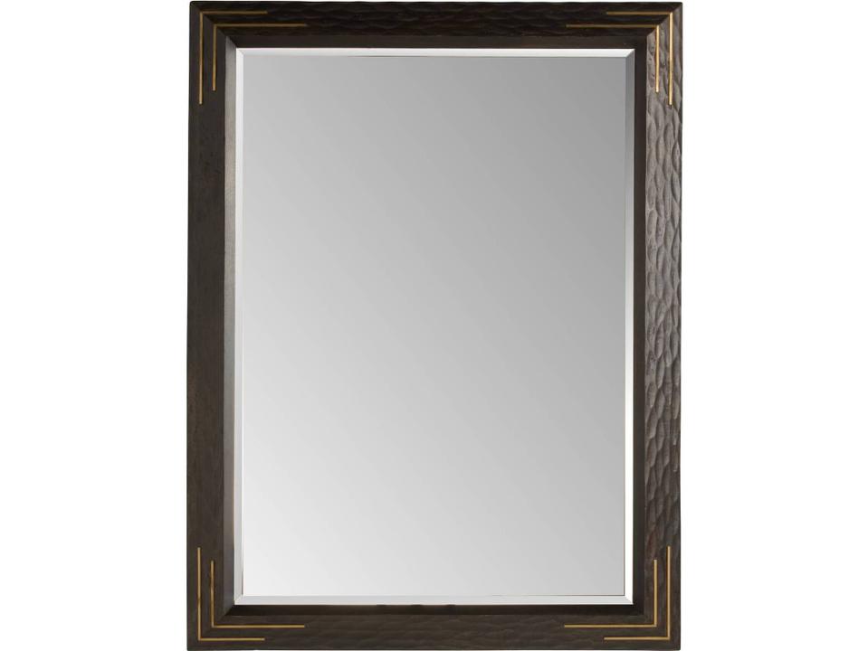 Sable Antique Brass Wall Mirror Rectangular