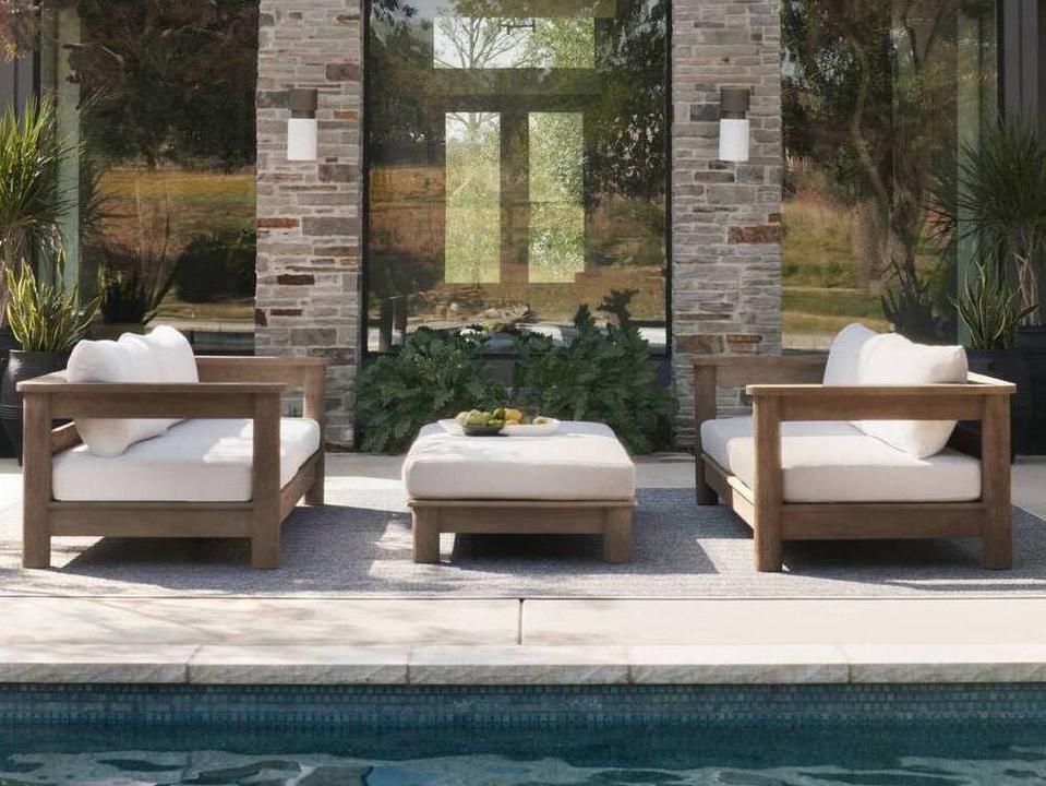 Caldwell Teak Cushion Lounge Set
