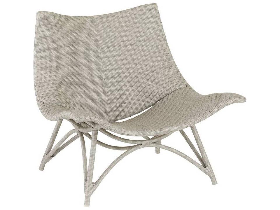 Margot Lounge Chair Weathered Gray Rattan