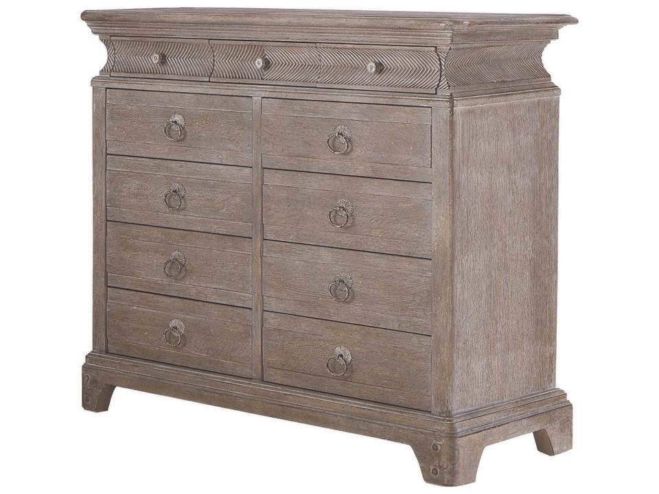 Summer Creek Light Keeper's 11-Drawer Dresser in Scrubbed Oak