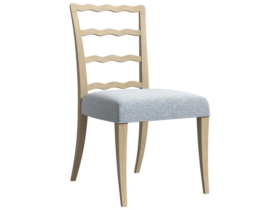 A.R.T. Furniture Haven Parrawood Natural Upholstered Armless Dining Chair Set of 2