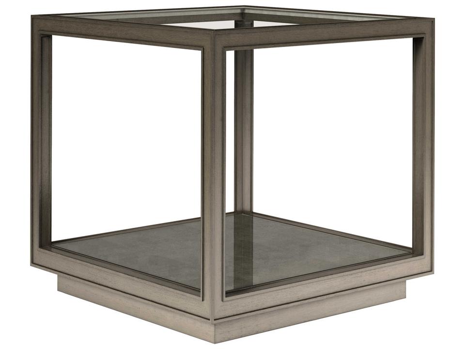 Cove Square End Table in Mica