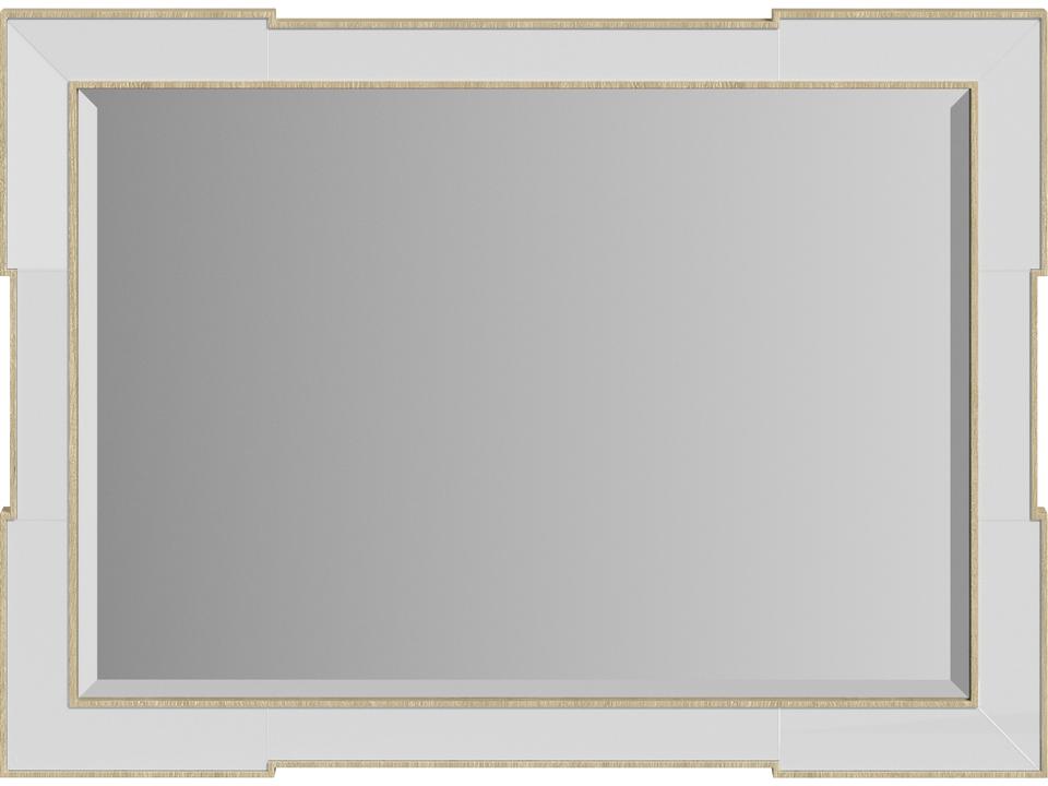 Eave Accent Mirror in Milk