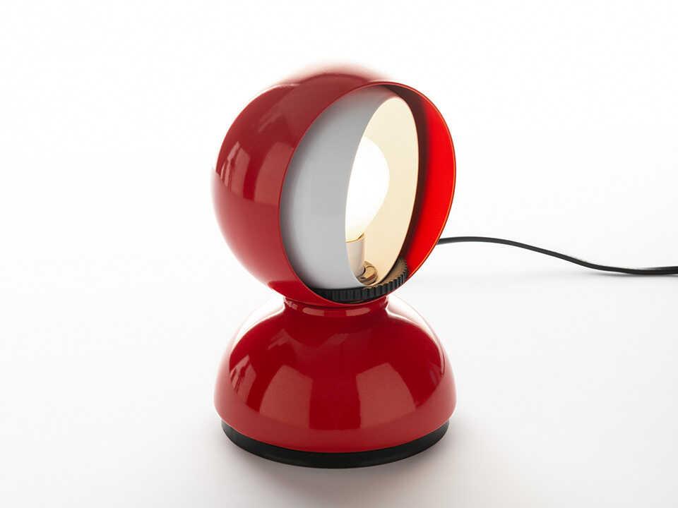 Eclisse Red Table Lamp