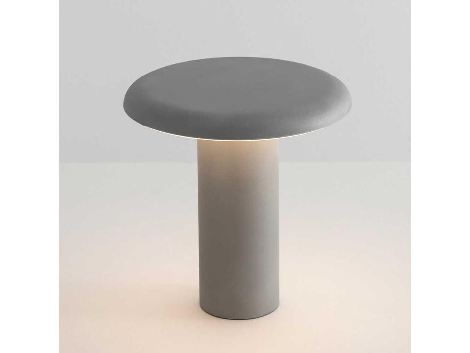 Takku Portable LED Table Lamp in Grey