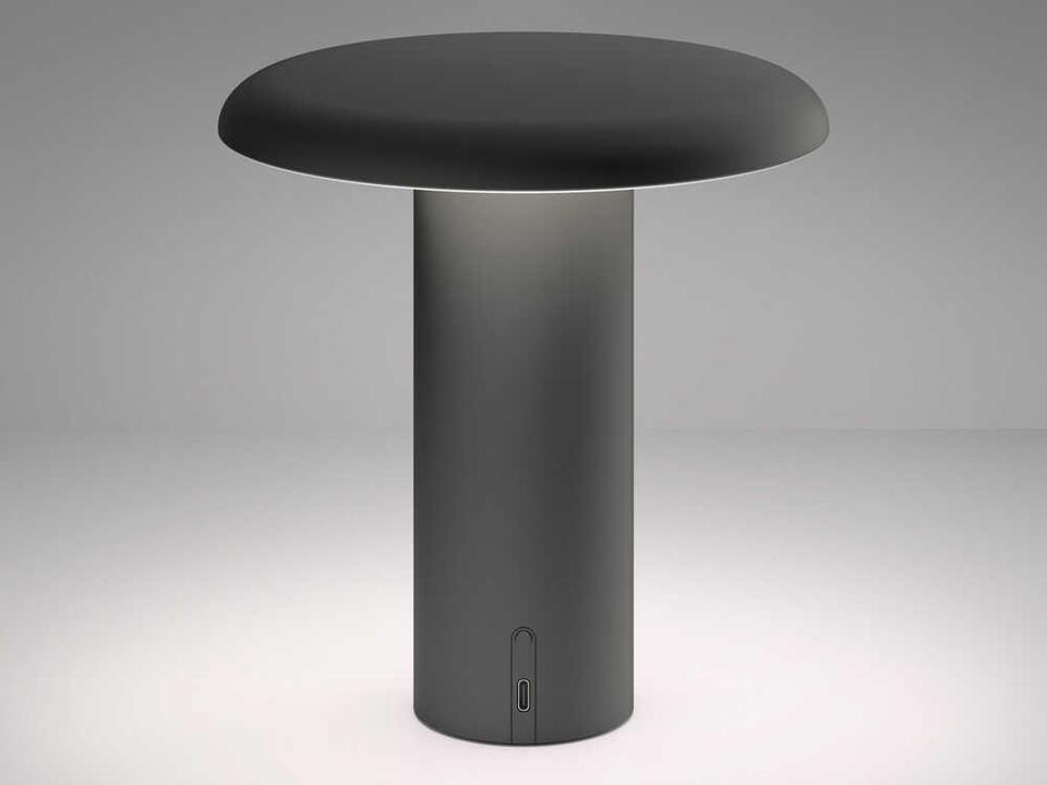 Tolomeo Mini LED Table Lamp in Aluminum with Integrated Dimmer