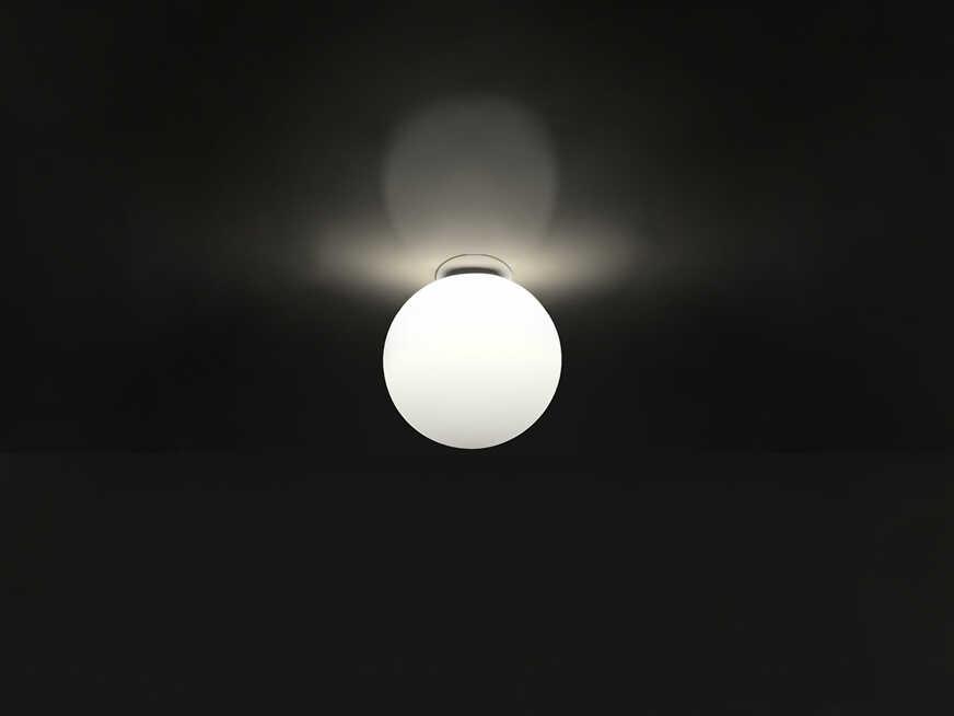 Dioscuri White Globe Flush Mount