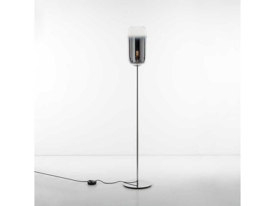 Gople Floor Lamp A Modern Hand-Blown Glass Light