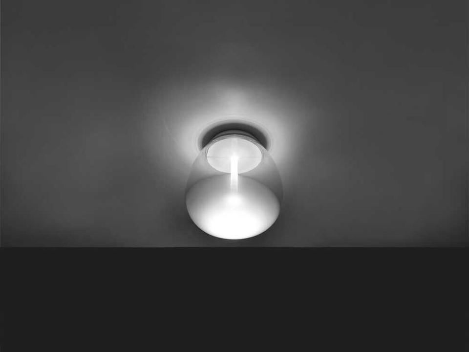 Empatia White Flush Mount