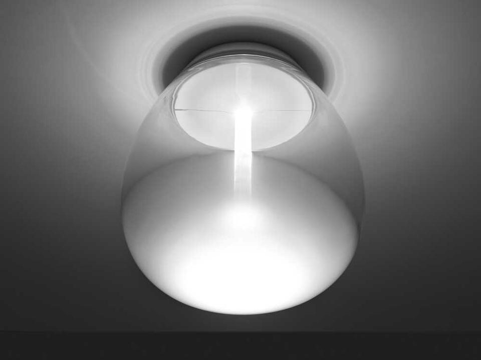 Empatia White Flush Mount