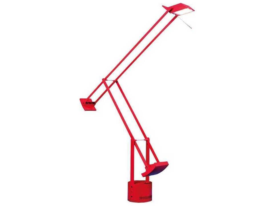 Tizio Classic Table Lamp in Red