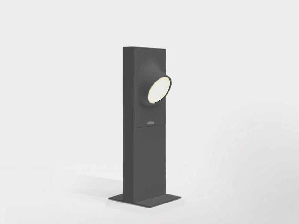 Ciclope 1-Light Outdoor Path Light in Anthracite Grey