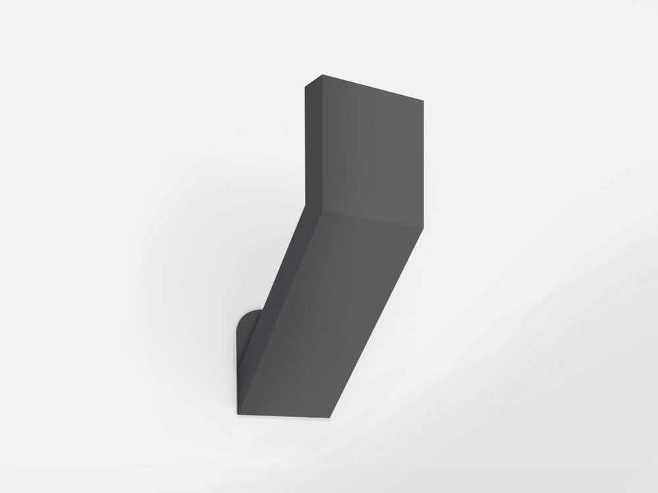 Chilone Outdoor LED Wall Light in Anthracite Grey