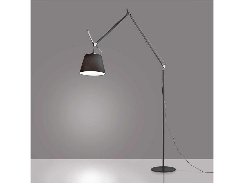 Tolomeo Mega Floor Lamp Black Adjustable