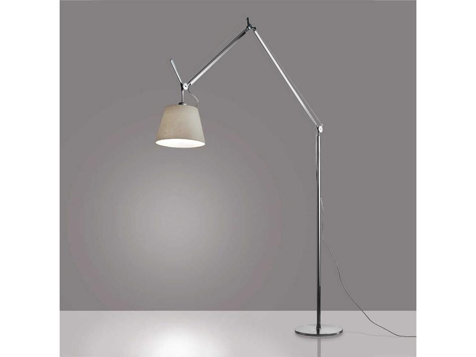 Tolomeo Mega Floor Lamp With Parchment Shade
