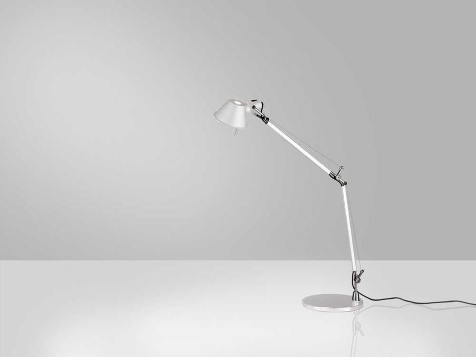 Tolomeo Mini White Desk Lamp Adjustable Modern Task Light