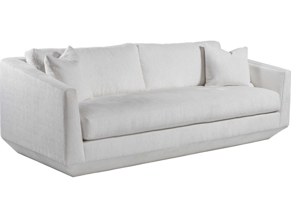 Home Veronica 3-Seat Bench Seat Fabric Sofa