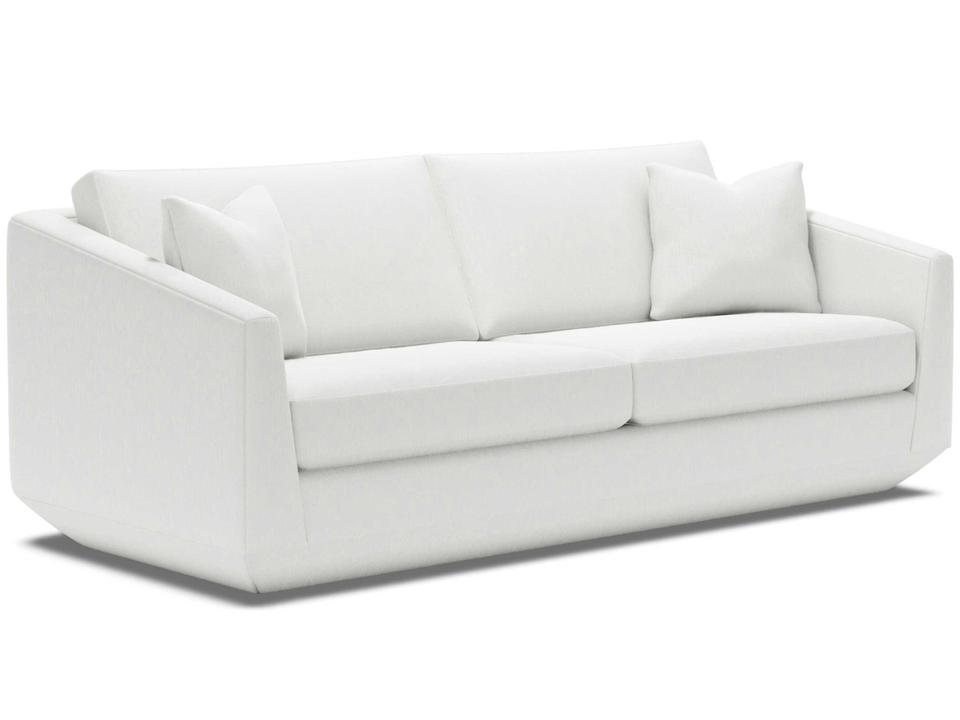 Home Veronica 3-Seat Upholstered Sofa with Blend Down Cushions