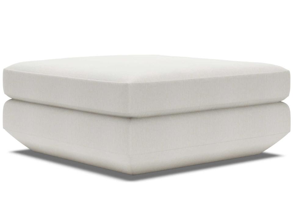 Home Veronica Square Ottoman with Ultra Down Cushion