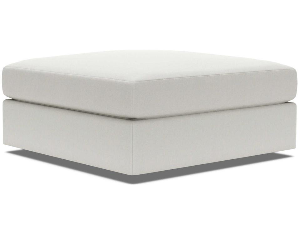 Vivien Upholstered Bumper Ottoman with Ultra Down Seat Cushion