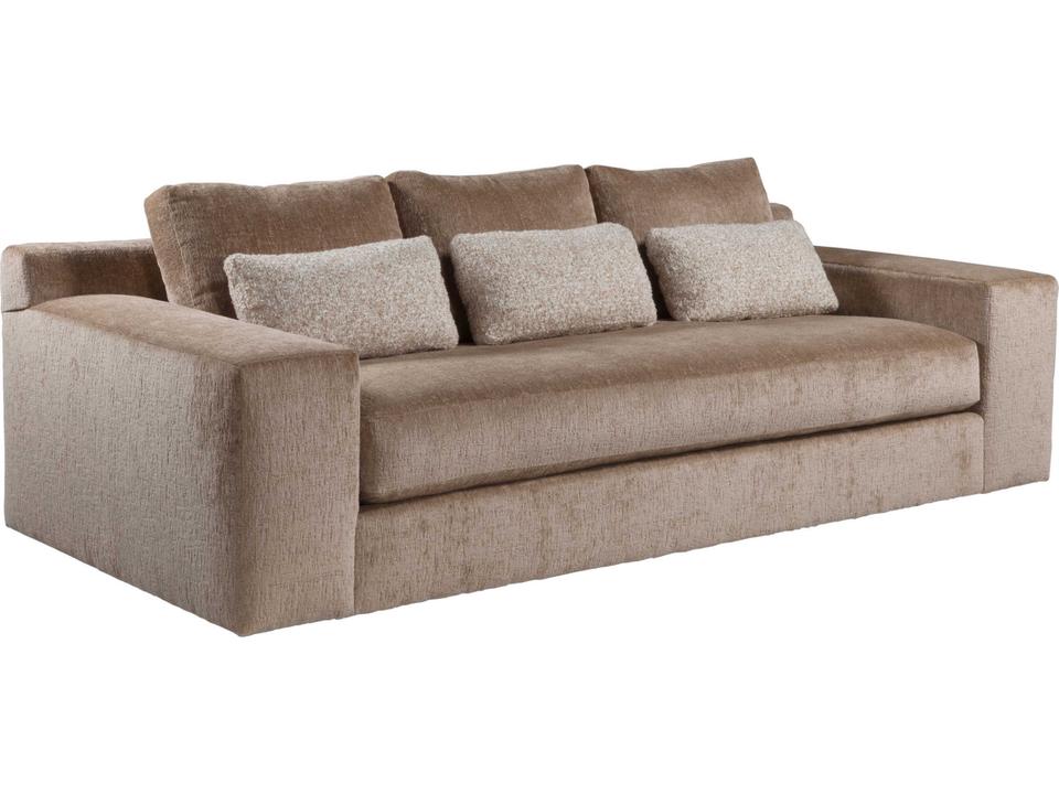 Home Rita 3-Seat Ultra Down Bench Cushion Sofa