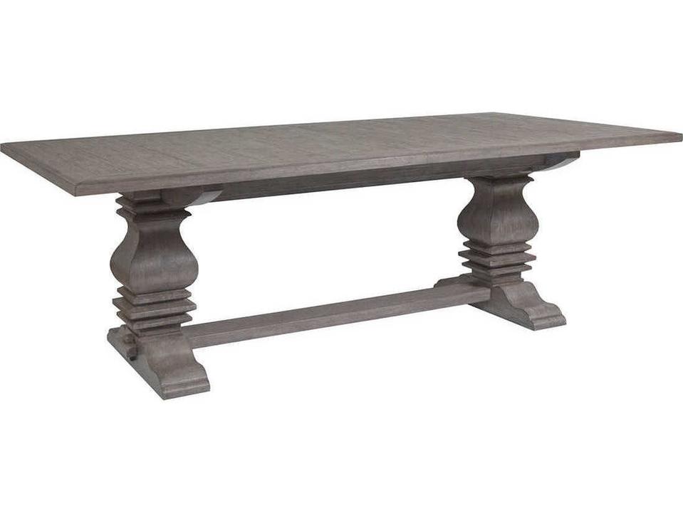 Home Axiom Rectangle Dining Table in Grigio Mahogany Finish