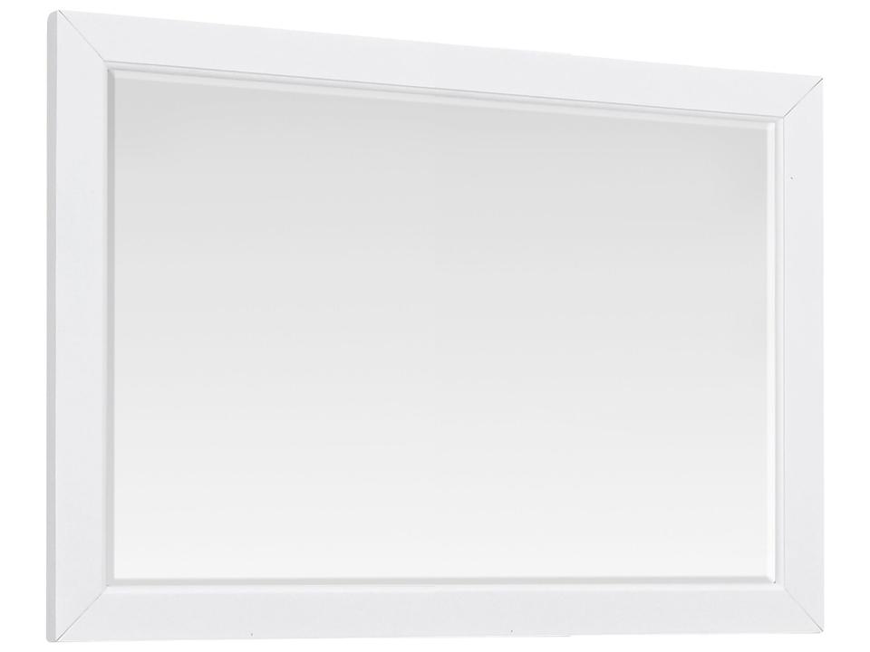 Everette 38 in. Bathroom Mirror in White