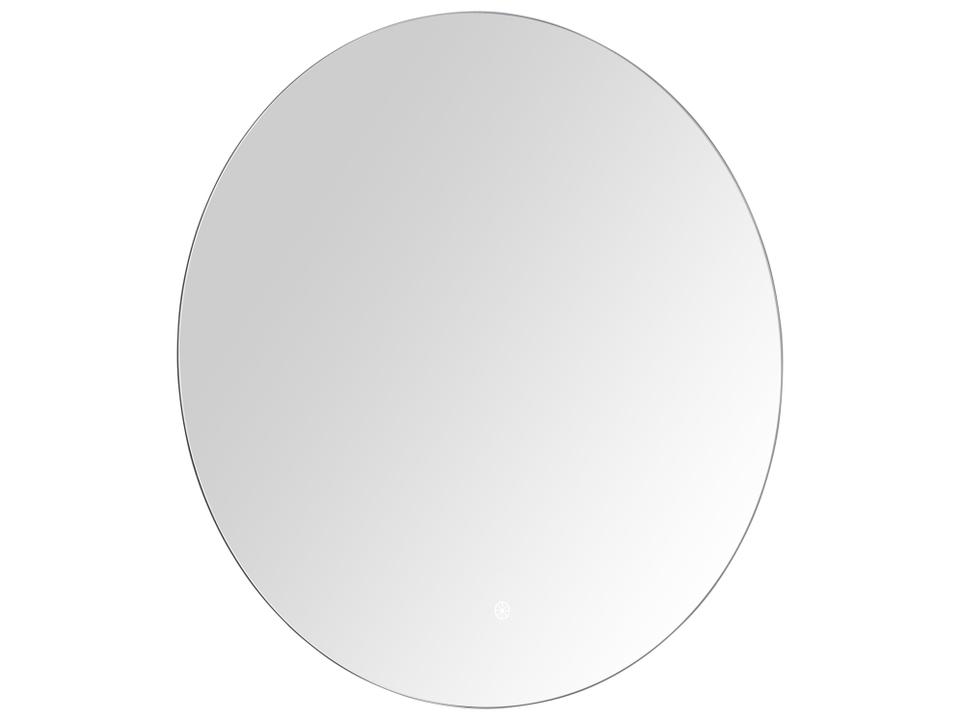 Luana 24 in. Frameless Round LED Bathroom Mirror