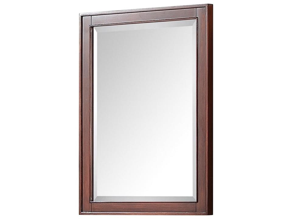Madison 24 in. Bathroom Mirror in Tobacco