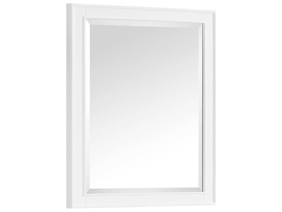 Madison 28 in. Bathroom Mirror in White