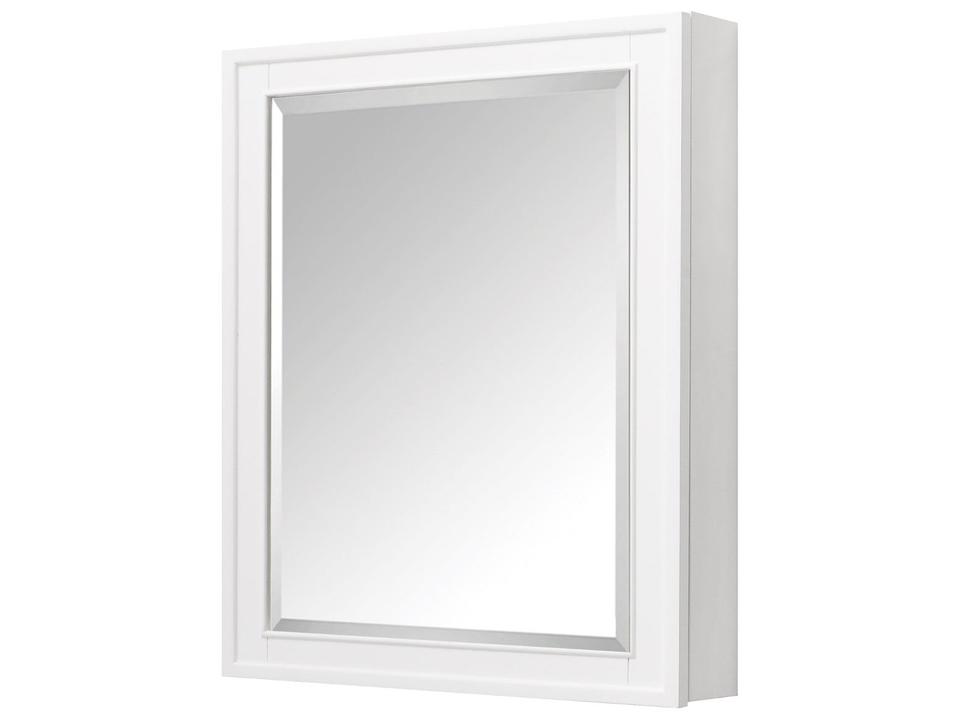 Madison 28 in. Mirror Cabinet in White