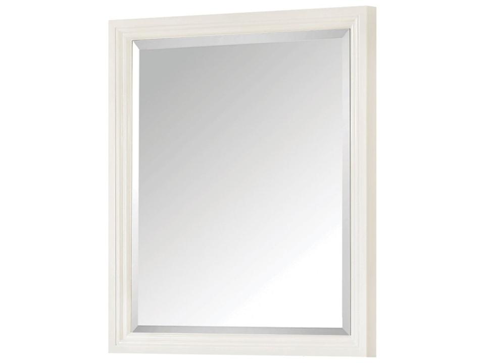 Thompson 28 in. Bathroom Mirror in French White