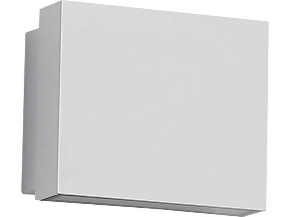 Avenue Outdoor Square 1-Light Wall Light in White