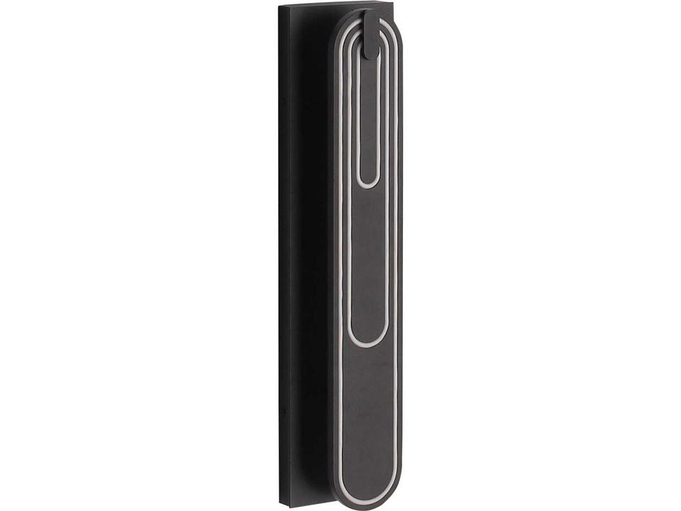 Avenue Outdoor 1-Light Integrated LED Wall Sconce in Black