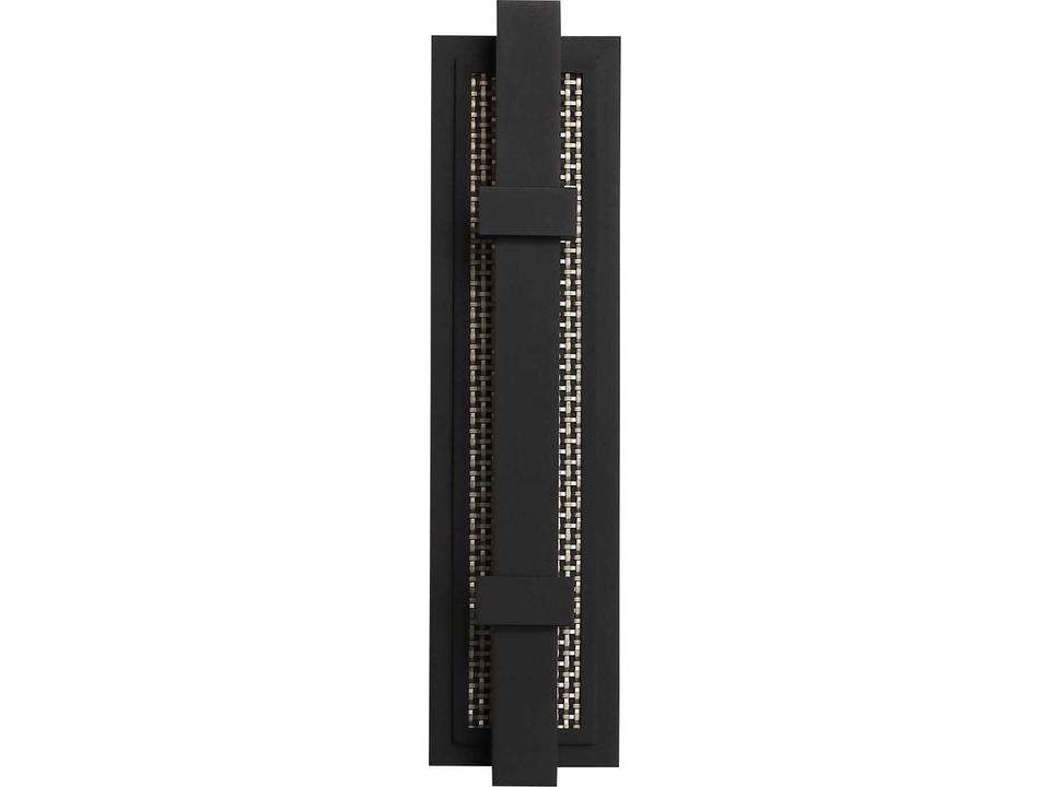 Avenue Outdoor 1-Light LED Wall Sconce in Black