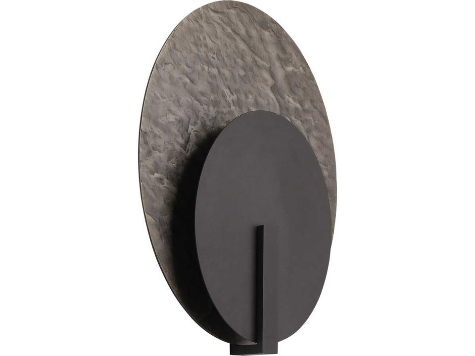 Avenue Outdoor Oval 1-Light LED Wall Sconce in Dark Bronze
