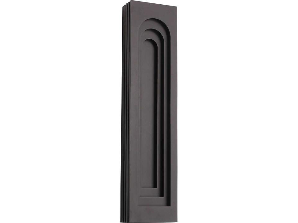 Rectangular Curved Top 1-Light Outdoor Wall Light