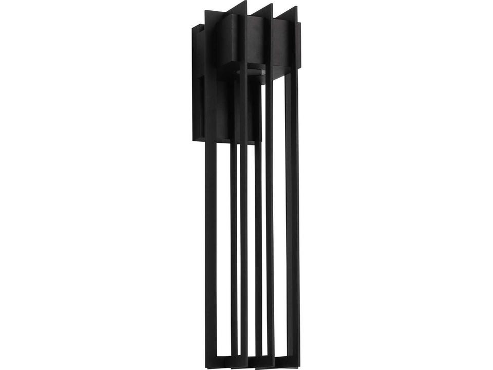 Avenue Outdoor Angles 24-Inch 1-Light Wall Sconce in Black