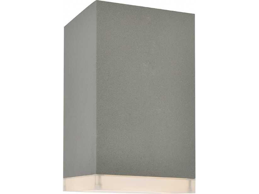 Avenue Outdoor LED Flushmount in Silver