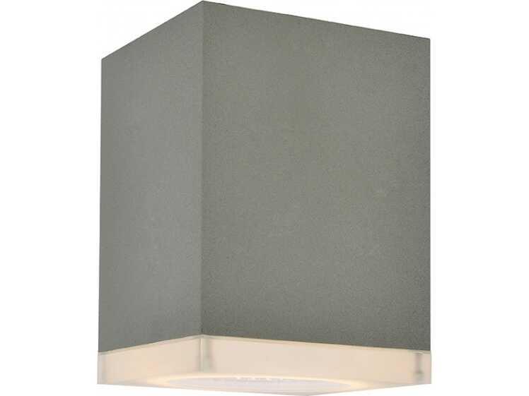 Avenue Outdoor LED Flush Mount in Silver