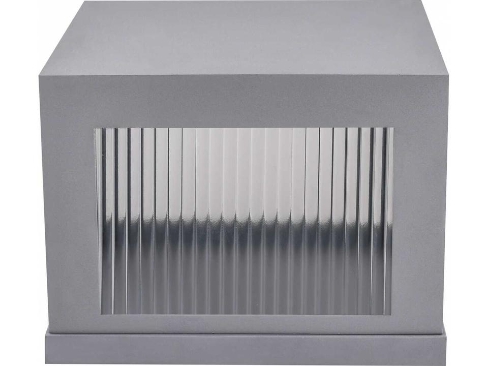 Avenue Outdoor LED Pillar Mount in Silver