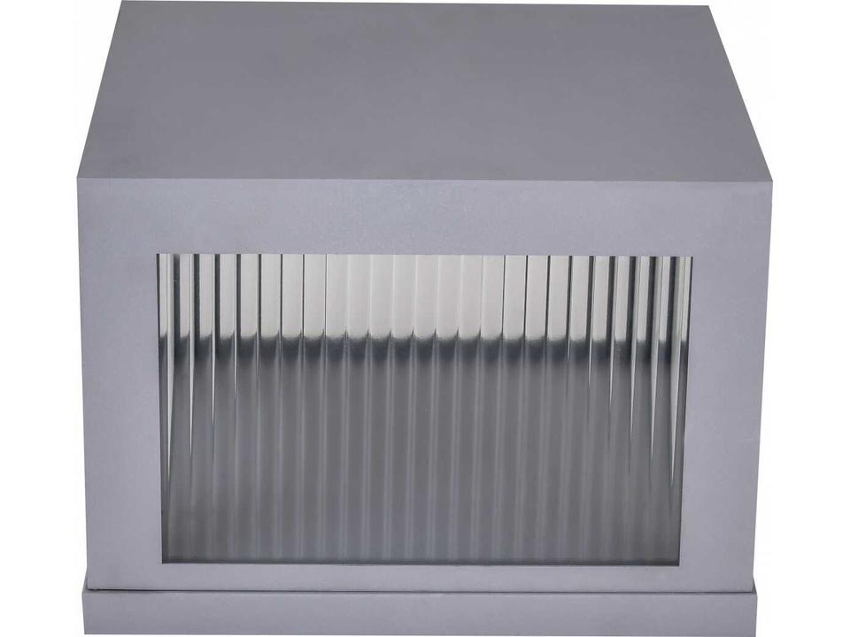 Avenue Outdoor LED Pillar Mount in Silver