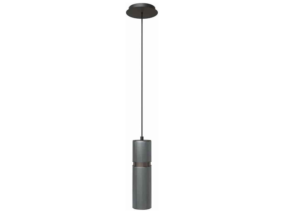 Cicada Collection LED Pendant in Knurled Dark Grey