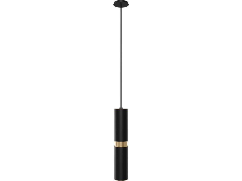 Cicada LED Mini Pendant Black and Brass