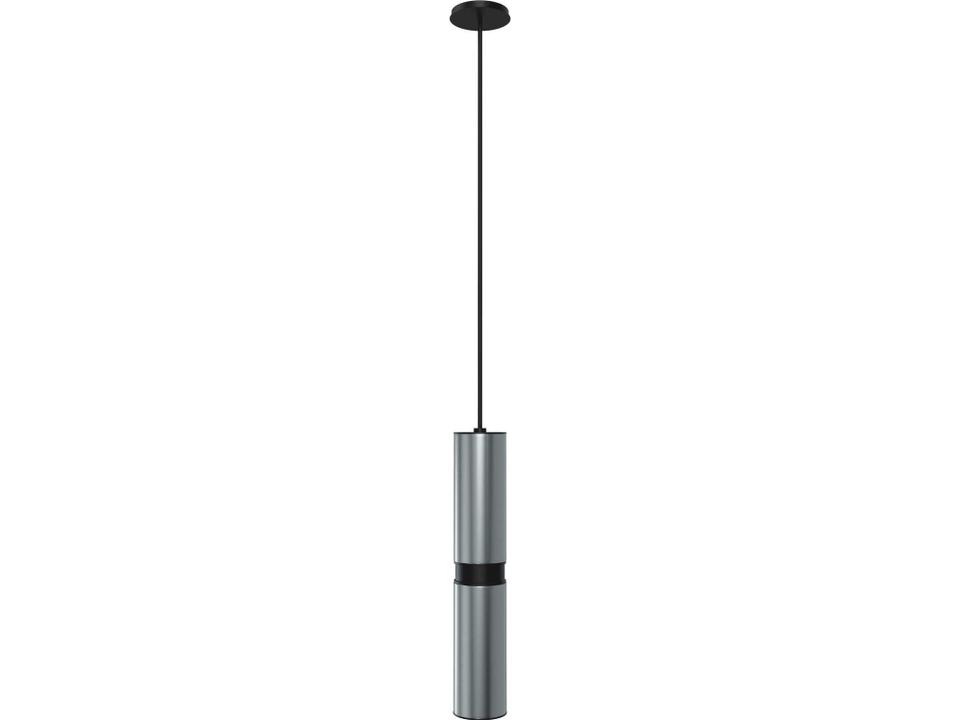 Cicada Pendant Light in Knurled Dark Grey and Black