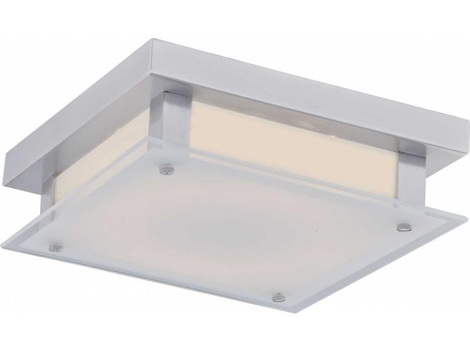 Cermack St Square LED Flush Mount Polished Chrome